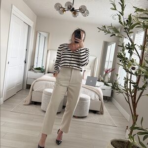 Zara Cream Trousers